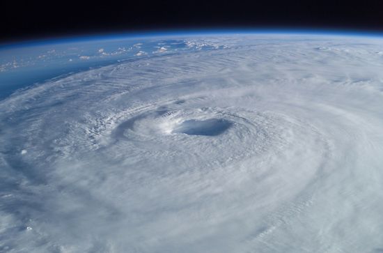 Hurricanes release the energy of 10,000 nuclear bombs