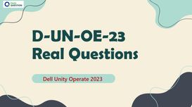 D-UN-OE-23 Dell Unity Operate 2023 ...
