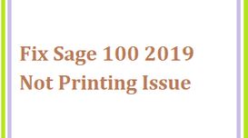 Fix Sage 100 2019 Not Printing Issu...