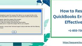 How to Resolve QuickBooks Error 617...