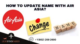 How to Update Name with Air Asia?  