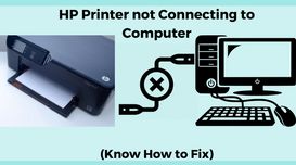 How to fix HP printer is not connec...