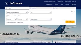Kontaktnummer von Lufthansa Airline...