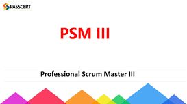 Professional Scrum Master III PSM I...