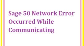 Sage 50 Network Error Occurred Whil...