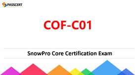 SnowPro Core Certification COF-C01 ...