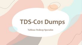 Tableau Desktop Specialist TDS-C01 ...