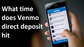 What time does Venmo direct deposit...